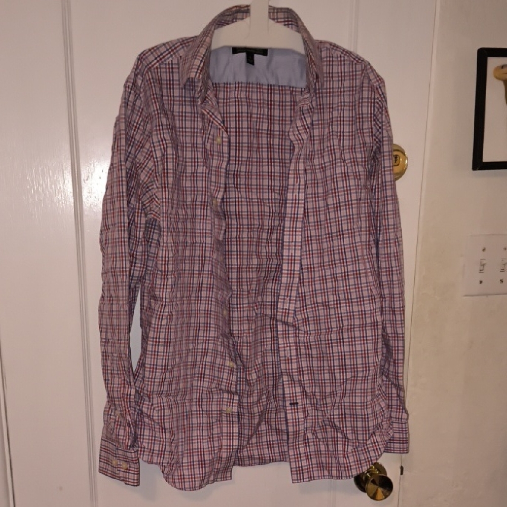 Banana Republic | Multicolor Plaid Dress Shirt